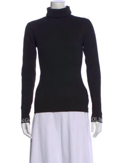 Pre-owned Goldbergh Turtleneck Sweater In Black