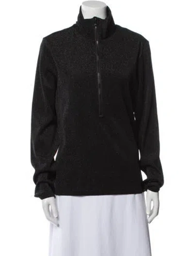 Pre-owned Goldbergh Tweed Pattern Jacket In Black