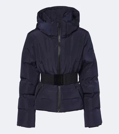 Goldbergh Umi Belted Ski Jacket In Blue