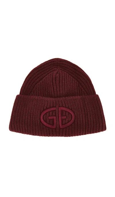 Goldbergh Valerie Beanie In Burgundy