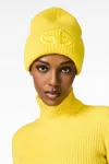 Goldbergh Valerie Beanie In Sunshine In Yellow