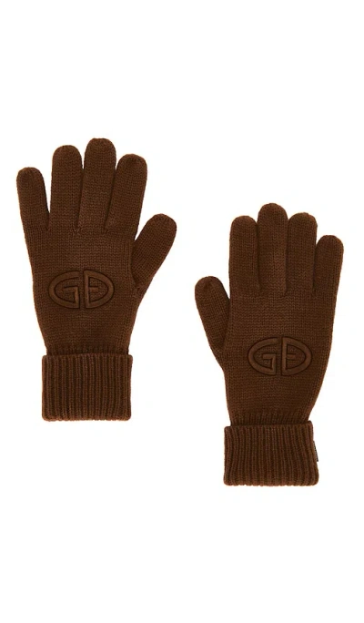 Goldbergh Vanity Gloves In Deep Mocha