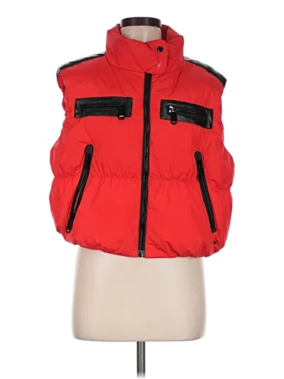 Pre-owned Goldbergh Vest In Red