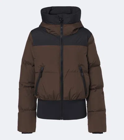 Goldbergh Village Technical Ski Jacket In Brown