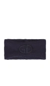 Goldbergh Warmth Headband In French Blue
