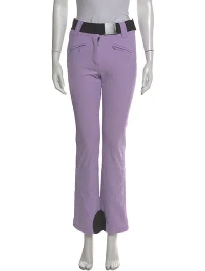 Pre-owned Goldbergh Wide Leg Pants In Purple
