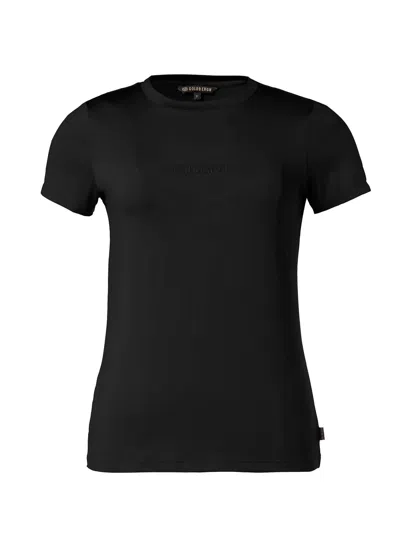 Goldbergh Women's Avery Short Sleeve Top In Black