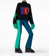 Goldbergh Women's Calore Ski Sweater In Black In Multi