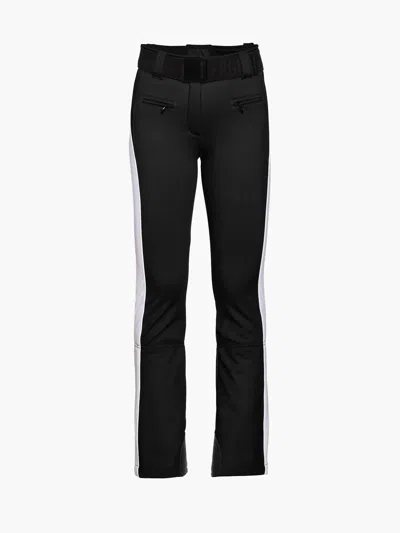 Goldbergh Women's Runner Ski Pants In Black/white In Multi