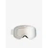 Goldbergh Womens 8000 White Protégé Ski Goggles In Gray