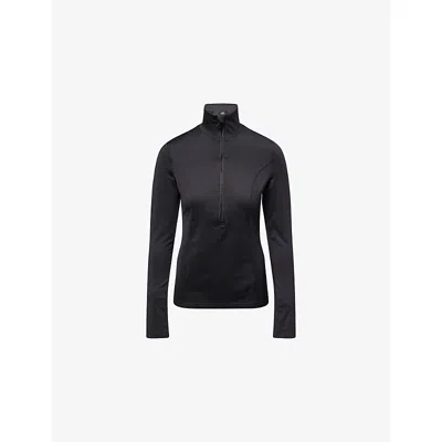 Goldbergh Womens  Serena Half-zip Stretch-jersey Ski Top In Black