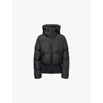 Goldbergh Womens Village Puffer Shell-down Ski Jacket 9000 Black