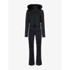 Goldbergh Womens Parry Hooded Straight-leg Stretch-woven Blend Ski Trousers 9000 Black In 9000 Black