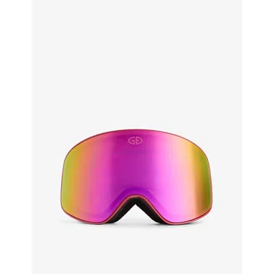 Goldbergh Womens  Protege  Polycarbonate Ski Googles In 4715 Passion Pink