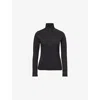 Goldbergh Spark Crystal-embellished Base Layer Ski Top In 9000 Black