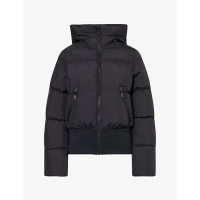 Goldbergh Womens Village Hooded Down Ski Jacket Black