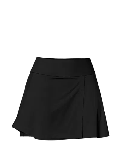 Goldbergh Wrap Mini Skirt In Black