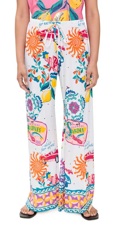 Goldbergh Zenzera Pants Capri Dream In White