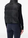 Goldbergh Zip-up Padded Ski Gilet In Black