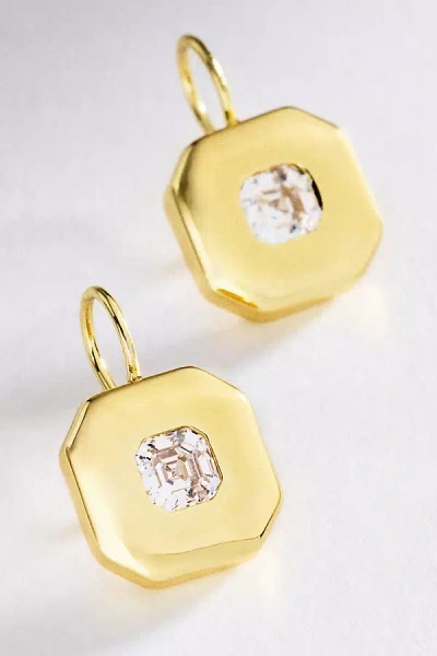 Goldbug Collection Cut Corner Drops In Gold