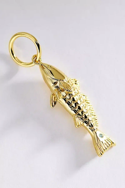 Goldbug Collection Redfish Charm In Gold