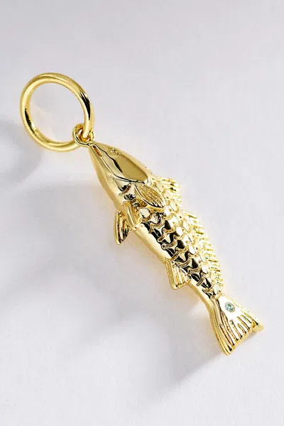 Goldbug Collection Redfish Charm In Silver
