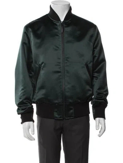 Pre-owned Golden Bear Bomber Jacket In Green