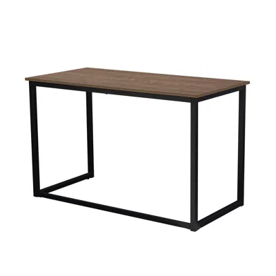 Golden Bull Marketing Sunjoy 47.5'' Sturdy Modern Rustic Design Writing Study Table In Black