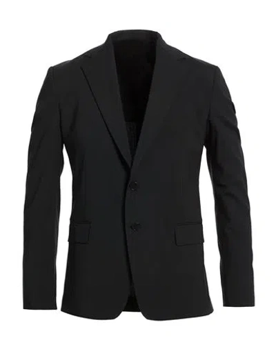 Golden Craft 1957 Man Blazer Black Size 4 Polyester, Wool, Elastane