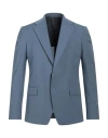 Golden Craft 1957 Man Blazer Light Blue Size 4 Polyester, Wool, Elastane In Blue