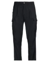 Golden Craft 1957 Man Pants Black Size 2 Polyester, Wool, Elastane In Black
