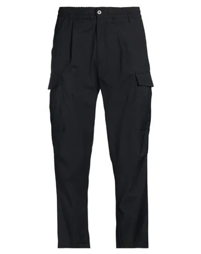 Golden Craft 1957 Man Pants Black Size 2 Polyester, Wool, Elastane
