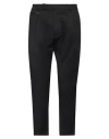 Golden Craft 1957 Man Pants Black Size 34 Polyester, Wool, Elastane In Black