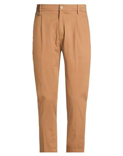 Golden Craft 1957 Man Pants Brown Size 31 Cotton, Elastane