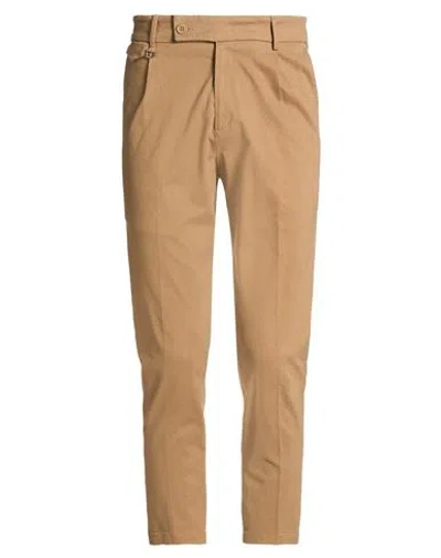 Golden Craft 1957 Man Pants Camel Size 30 Cotton, Elastane In Brown