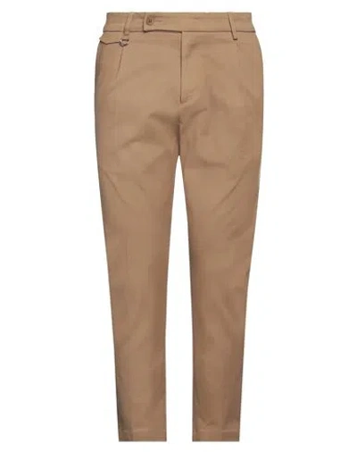 Golden Craft 1957 Man Pants Camel Size 33 Cotton, Elastane