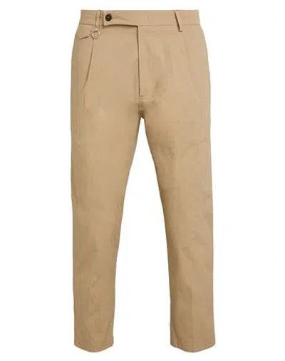 Golden Craft 1957 Man Pants Camel Size 33 Cotton, Elastane In Beige