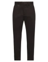 Golden Craft 1957 Man Pants Dark Brown Size 33 Cotton, Elastane