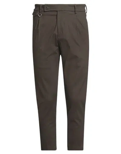 Golden Craft 1957 Man Pants Dark Green Size 30 Cotton, Elastane