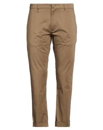 Golden Craft 1957 Man Pants Khaki Size 38 Cotton, Elastane In Brown