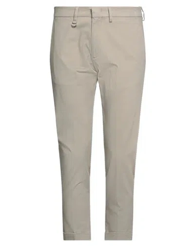 Golden Craft 1957 Man Pants Light Grey Size 34 Cotton, Elastane