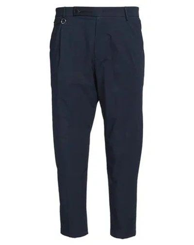 Golden Craft 1957 Man Pants Navy Size 30 Cotton, Elastane In Navy Blue