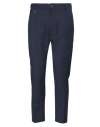 Golden Craft 1957 Man Pants Navy Size 34 Polyester, Wool, Elastane In Navy Blue
