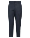Golden Craft 1957 Man Pants Navy Blue Size 35 Linen In Navy Blue