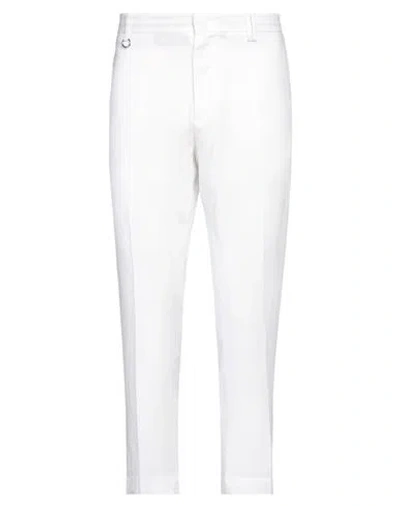 Golden Craft 1957 Man Pants White Size 35 Linen In White