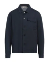 Golden Craft 1957 Man Shirt Midnight Blue Size 44 Linen