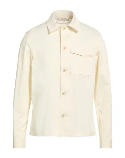 Golden Craft 1957 Man Shirt Off White Size 40 Cotton, Elastane In Neutral