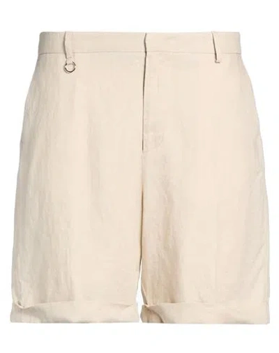 Golden Craft 1957 Man Shorts & Bermuda Shorts Beige Size 34 Linen In Sand
