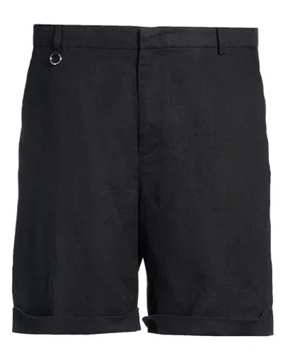 Golden Craft 1957 Man Shorts & Bermuda Shorts Black Size 32 Linen