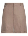 Golden Craft 1957 Man Shorts & Bermuda Shorts Light Brown Size 30 Linen In Beige